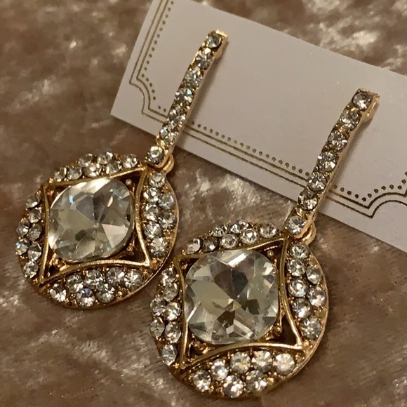 NEW 💗 Gorgeous Bling Crystal Drop Earrings - Picture 10 of 15